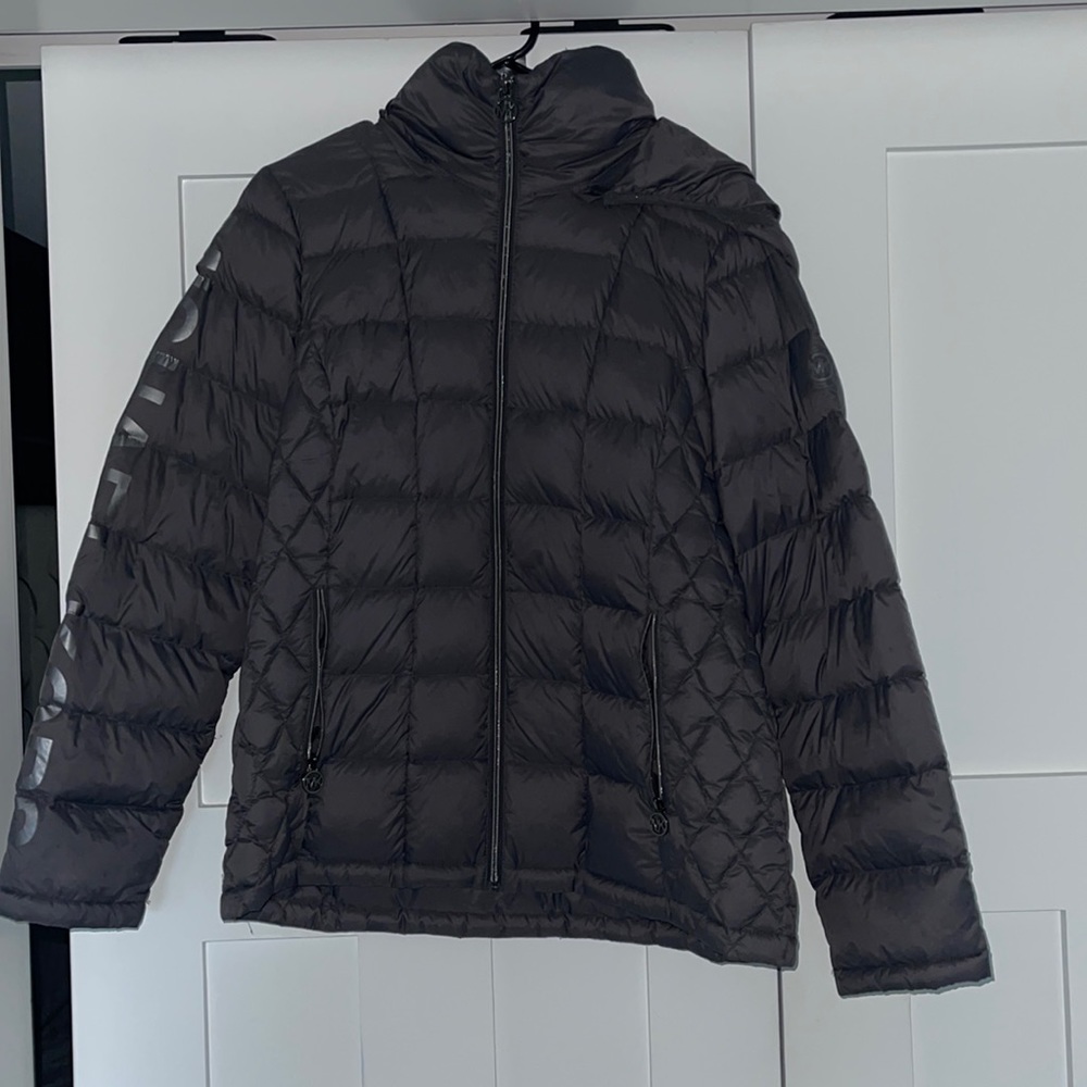 Grey coat, size medium